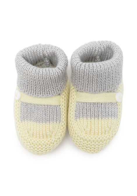 Scarpe da culla LITTLE BEAR | 2138GRIGIO/GIALLO